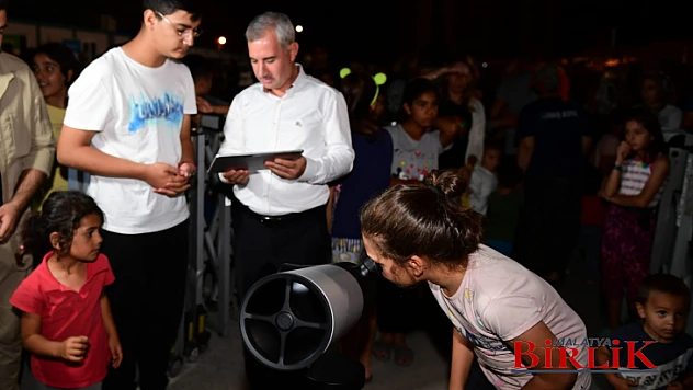 Çocuklar Gökyüzünün Derinlikleriyle Tanıştı
