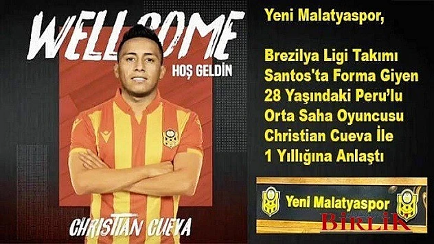 Cristian Cueva Yeni Malatyaspor'da