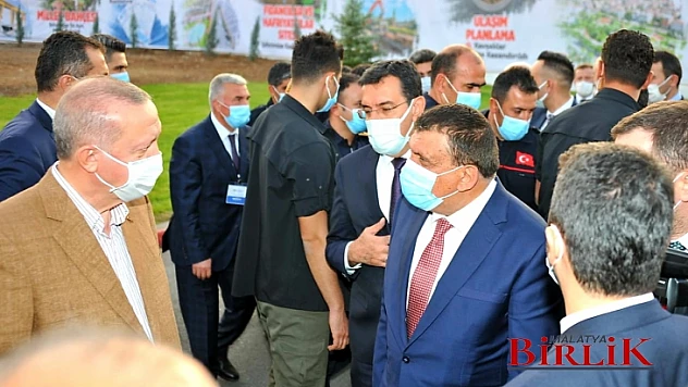 Cumhurbaşkanı Erdoğan'dan 1 Milyar 600 Milyonluk Açılış