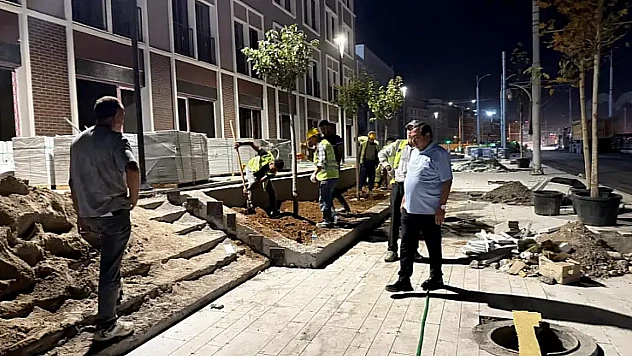 Cumhurbaşkanı Erdoğan'ın Malatya Ziyareti Öncesi Çarşı Çalışmaları Hızlandı