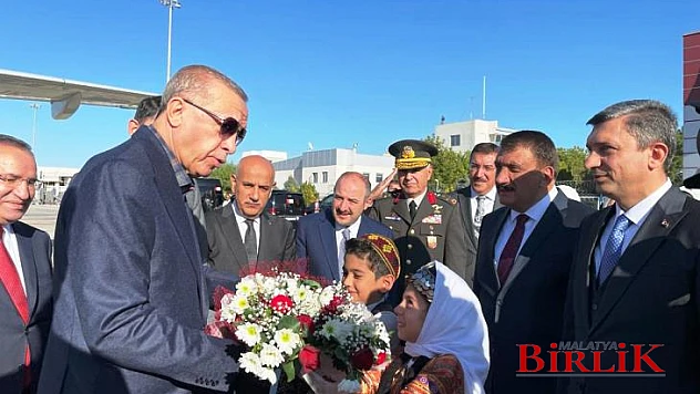 Cumhurbaşkanımız Sayın Recep Tayyip Erdoğan Malatya'da