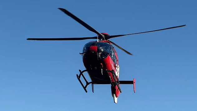 Darende'de Kritik Vakalar Hava Ambulansıyla Malatya'ya Taşındı