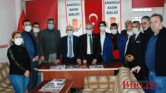 DEVA Partisi İl Yönetimi'nden Anadolu Basın Birliği'ne Ziyaret