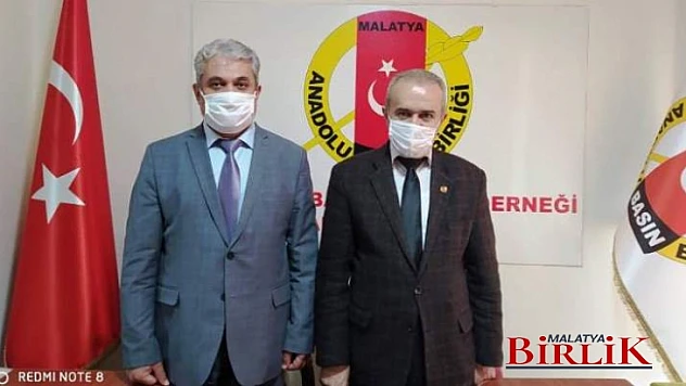 DEVA Partisi Yeşilyurt İlçe Başkanlığı'ndan Anadolu Basın Birliği'ne Ziyaret