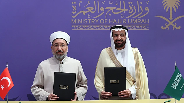 Diyanet ve Suudi Arabistan Arasında 2026 Hac Organizasyonu Protokolü İmzalandı