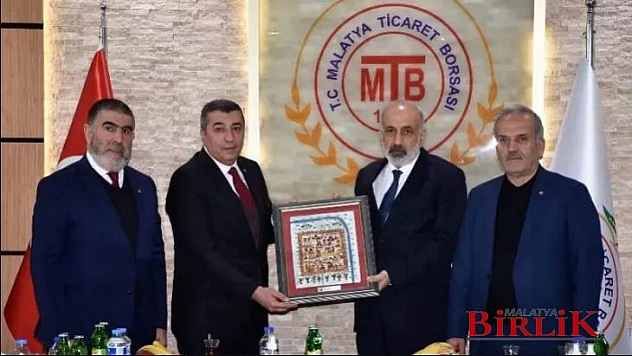 Diyarbakır TSO Heyetinden Ticaret Borsasına Ziyaret