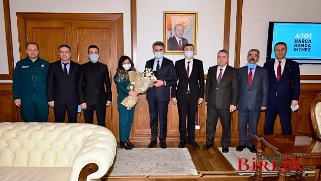 Dünya Gümrük Günü Sebebiyle Vali Baruş'a Ziyaret