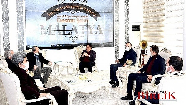 Eğitime Destek Platformundan Başkan Gürkan'a Ziyaret