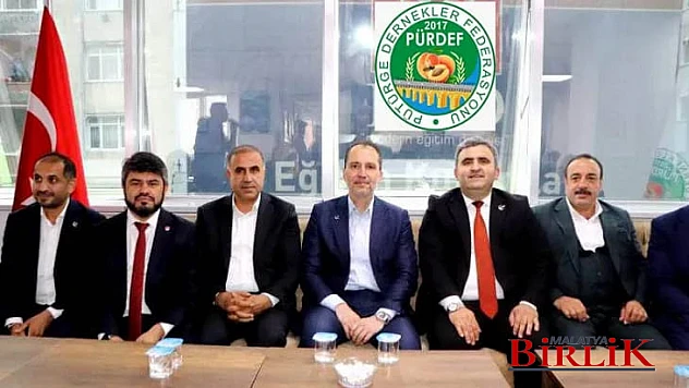 Erbakan'dan Pütürge Dernekler Federasyonuna Ziyaret