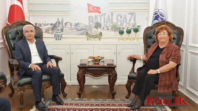 Eski Bakan Akşit'ten Başkan Güder'e Hizmet Ve Yatırım Teşekkürü