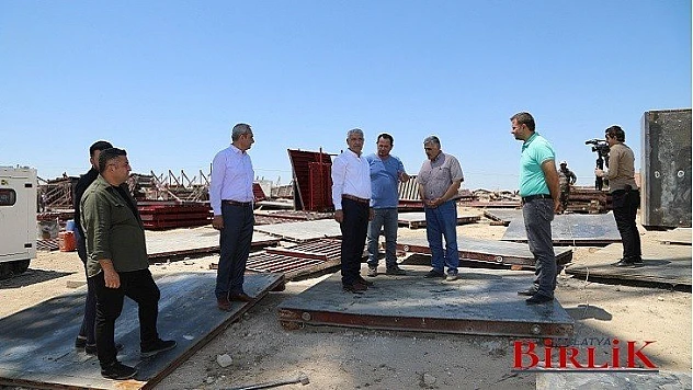 Eskimalatya'daki Deprem Konutlarının İnşaat Çalışmaları Başladı