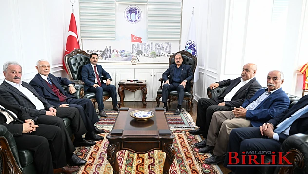 Esnaf Teşkilatlarından Başkan Taşkın'a Ziyaret