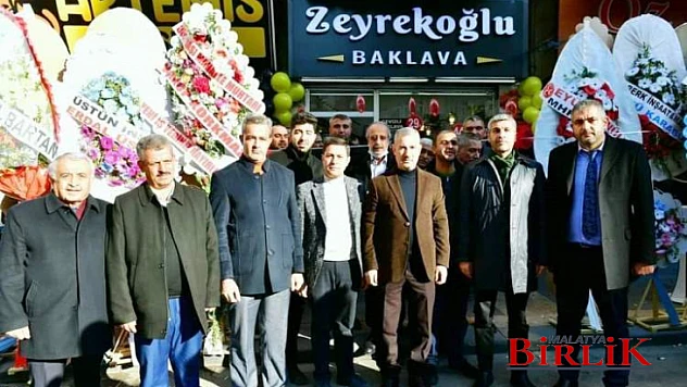 Fatih Gönültaş'ın İş Yeri Açılışına Yoğun İlgi