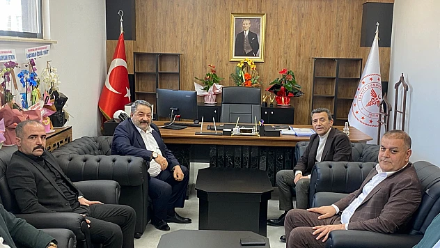 Fendoğlu'ndan İl Sağlık Müdürü Karaca'ya Ziyaret