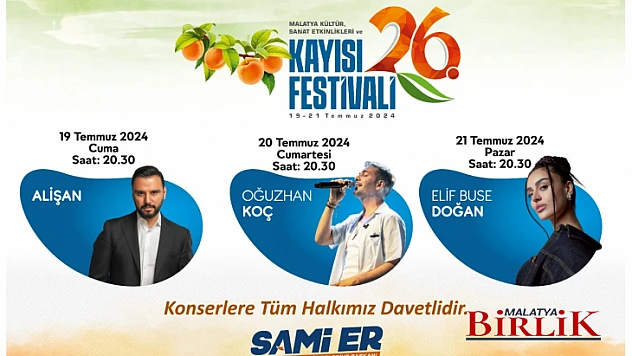 Festival Konserleri Başlıyor