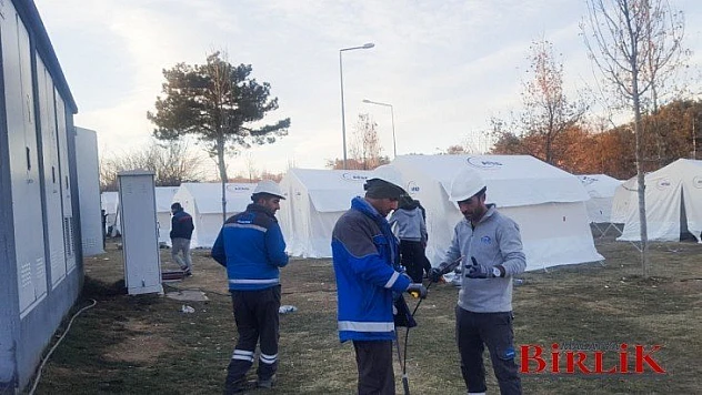 FIRAT EDAŞ Elazığ Depreminde Teyakkuz Halinde