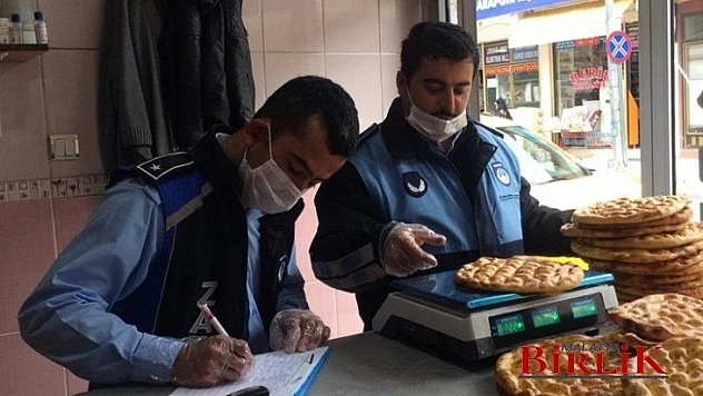 Fırınlarda Hijyen ve Gramaj Denetimi Yapıldı