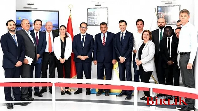 Fransa Heyetinden Başkan Gürkan'a Ziyaret