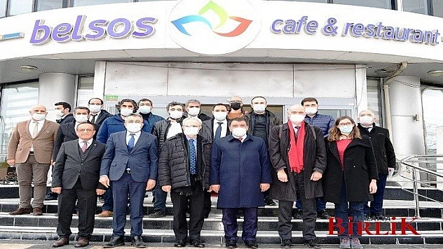 Fransız Ve Ab Heyetinden Başkan Gürkan'a Ziyaret