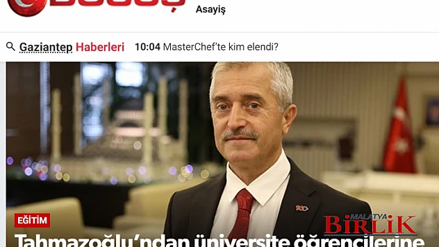 Gaziantep Haberleri Doğuş'ta