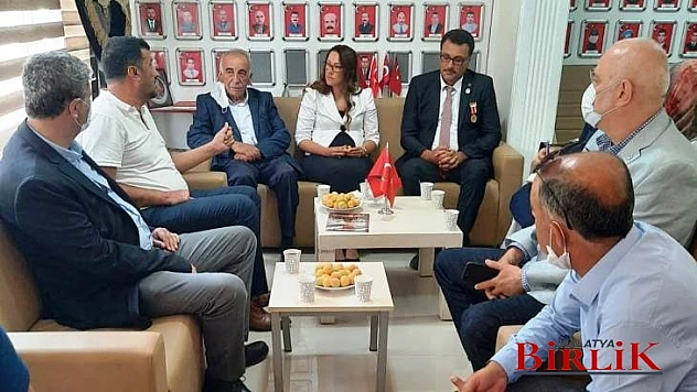 Gelecek Partisinden İlk Ziyaret Şehit ve Gaziler Derneğine