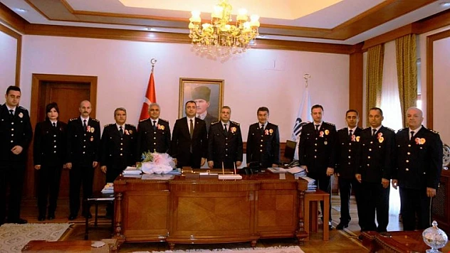 Emniyet Müdürlüğü'nden Vali Toprak'a Ziyaret