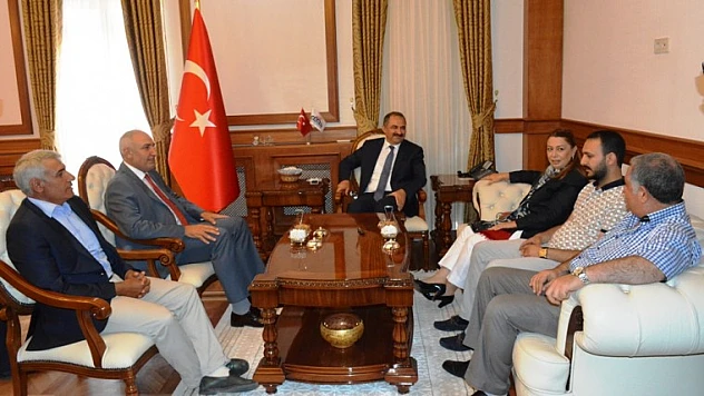 Malatya Milletvekili Çalık, Vali Kaban'ı Ziyaret Etti