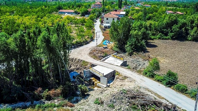 Leylekpınarı'na Köprü Yapıldı