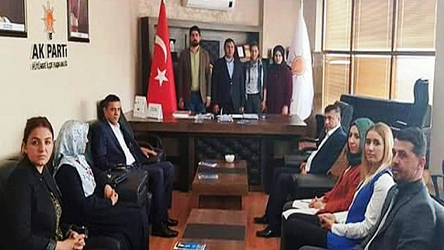 Hilal ACI AK Parti Pütürge İlçe Teşkilatlarını Ziyaret Etti