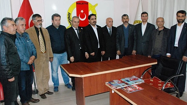 HÜDA-PAR Malatya İl Teşkilatı ABBD'yi Ziyaret Etti