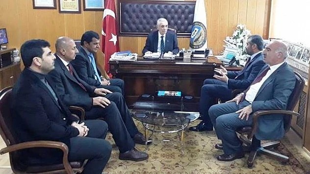 Başkan Avşar'dan Ali Evren'e Ziyaret