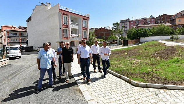 Başkan Gürkan, Park Alanlarında İncelemede Bulundu