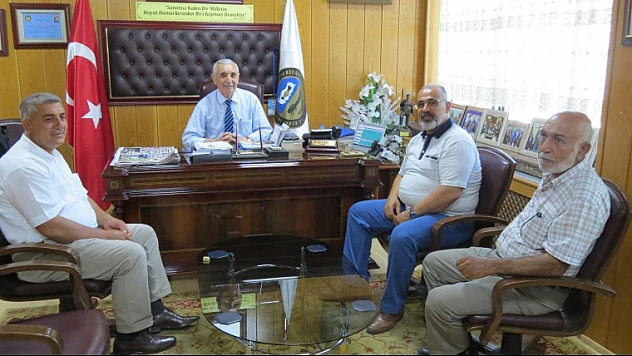 Elektrikçiler Odası'nın Yeni Başkanı Kapıkıran'dan Keskin'e Ziyaret