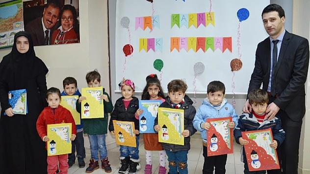 Büyükşehir'in Eğitim Merkezlerinde Karne Heyecanı