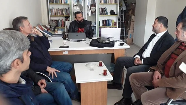 Ağbaba'dan Saldırıya Uğrayan Derneğe Ziyaret