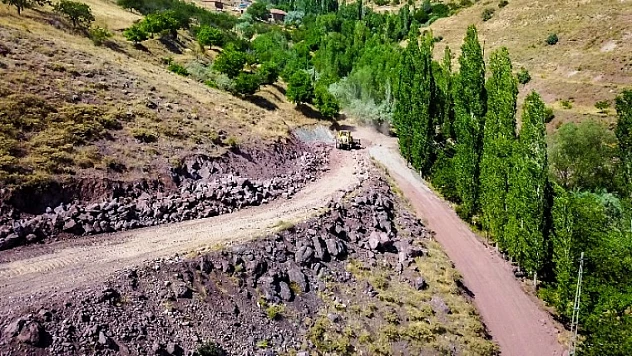 Ciritbelen Ve Karaçayır Mahalle Yolları Asfalta Hazır
