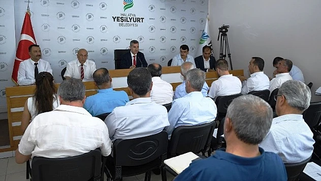 Yeşilyurt Belediye Meclisi, Temmuz Ayı Çalışmalarına Başladı