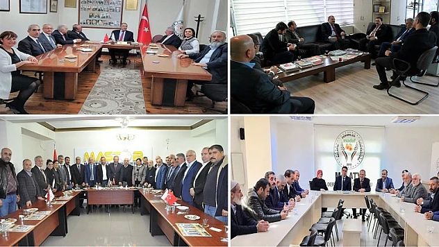 Vali Kaban, Malatya Eğitim Vakfını Ziyaret Etti