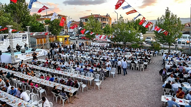 Kardeşlik İftarı Yazıhan ve Kuluncak'ta Yapıldı