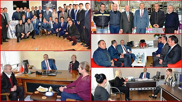 Vali Kaban, İade-İ Ziyaretler Yaparak Görüşmelerde Bulundu