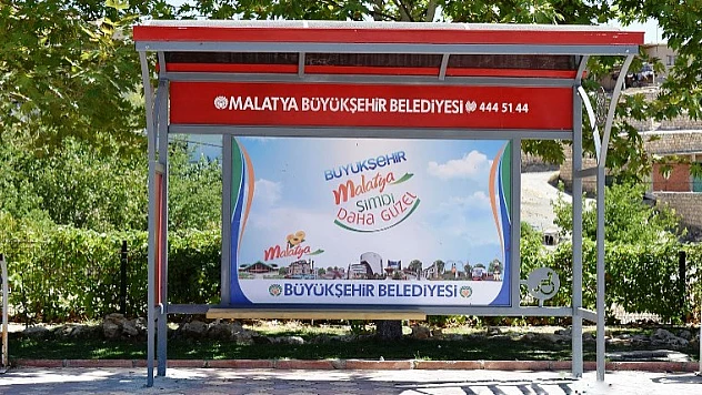 Kırsala 300 Adet Otobüs Durağı Monte Edildi