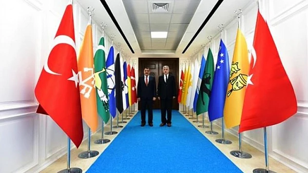 Başkan Polat, Başkan Gürkan'ı Ziyaret Etti