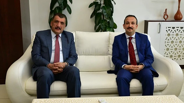 HSK Teftiş Kurulu Başkanı Kolukısa, Başkan Gürkan'ı Ziyaret Etti