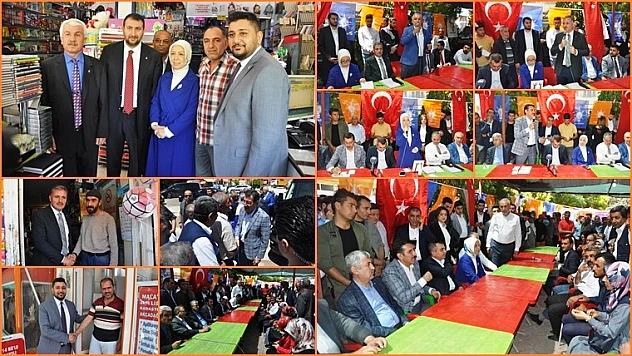 Akçadağ'dan AK Parti'ye Büyük Destek