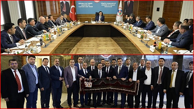 Malatya TSO Heyetinden Bakan Tüfenkci'ye Ziyaret