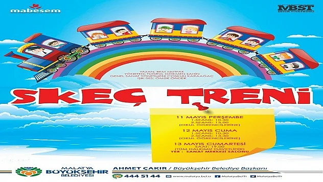 Çocuklar, Skeç Treni İle Eğlenecek
