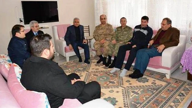 Vali Kaban, Gazi Ve Şehit Ailelerinin Ziyaret Etti