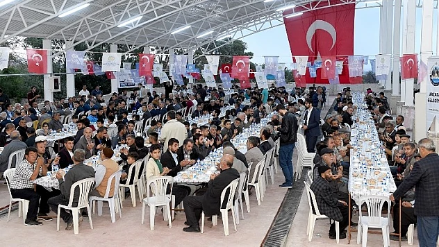Büyükşehir Belediyesinden Akçadağ'da Birlik İftarı