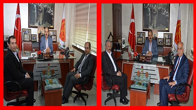 Baro Başkanı Ve İl Müftüsünden Keskin'e Ziyaret