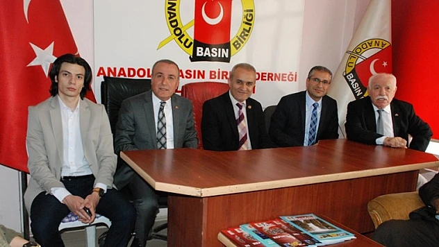 MHP Malatya Milletvekillerinden Anadolu Basın Birliği Derneğine Ziyaret